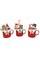 Christmas Ornament - Cup with Santa. Wizardi Festive Decoration F07-N2-19-DAA101C